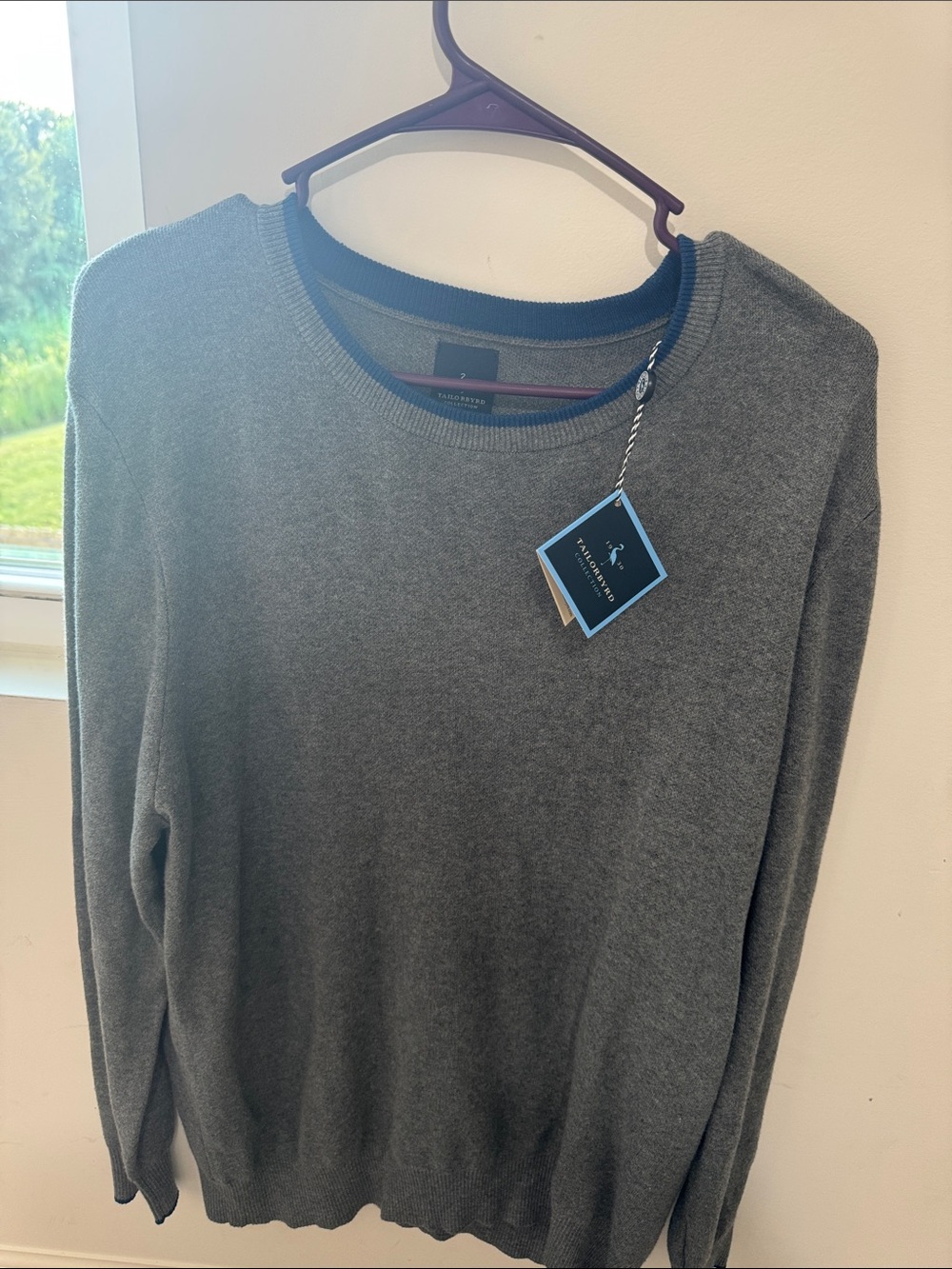 Men NWT FINE KNIT CREW NECK top - Picture 2 of 8